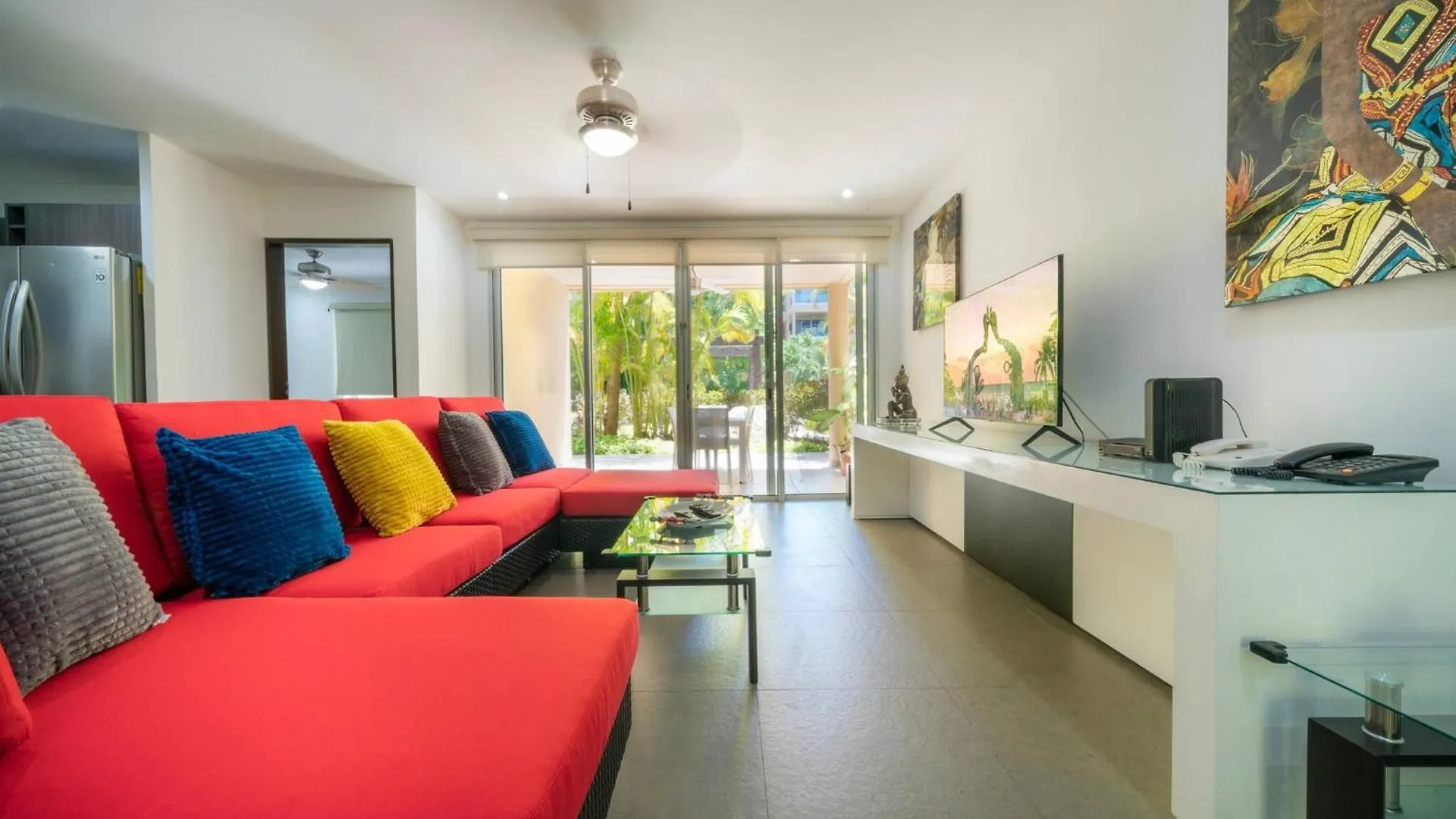 펜션 Condo Valentine 5 Star, 4 Pools, Gym, Concierge Services, 24-Hr Security 신데 델 카르멘